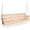 Natural, variant on PEXMOR Patio Wooden Porch Swing, 880 LBS Capacity Upgraded Swing Chair Bench with Hanging Chains for Outdoors, 4 FT