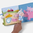 thumbnail image 4 of HABA Busy Book for Babies 0-12 months, Farm Fabric Book with Finger Puppet for Babies, Sensory Book for 0-12 Months, 4 of 8