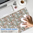 thumbnail image 4 of Long Mouse Pads for Desk,Brown Cartoon Unicorn Pattern Desk Mats on Top Of Desks, Desk Mouse Pad Extra Large with 3mm Non-Slip Base and Stitched Edge for Gaming,Office,Work,Home 31.5"x11.8", 4 of 6
