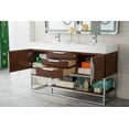 thumbnail image 6 of James Martin Vanities 388-V59d-Bn-Gw Columbia 59" Double Basin Wood Vanity Set - White, 6 of 7