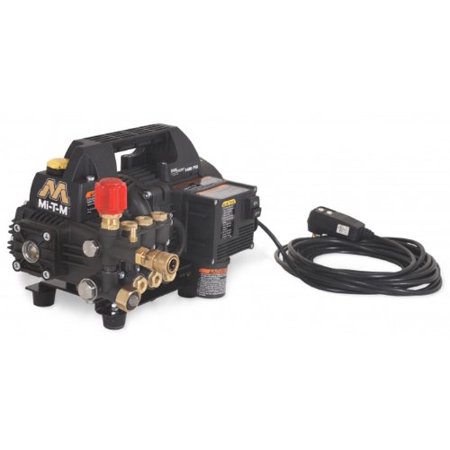 Mi-T-M CM-1400-0MEH Cold Water Electric Drive, 1.5-HP, 120V, 13A, 1400-PSI Portable Pressure Washer
