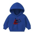 thumbnail image 2 of Bnwani Christmas Long Sleeve Toddler Shirts Boys Hooded Fleece Casual Tops 24 Months, 2 of 5