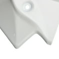 thumbnail image 6 of Front Downforce Spoiler Extension Fairing For Kawasaki Z650 2021-2024 White, 6 of 12