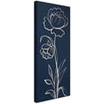 thumbnail image 2 of Trademark Fine Art "Indigo Floral II" Canvas Art by Silvia Vassileva, 2 of 3