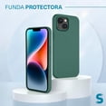 thumbnail image 2 of Funda de Protección para iPhone 14 - Sovico - Silicón con Forro de Microfibra, 2 of 6