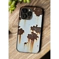 thumbnail image 5 of Case for iPhone 15 Pro, Rusty Iron Phone Case for Men Girls Boy Kids Women, Dual-Layer Hard Shell Silicone Cover Shockproof Protective Case for iPhone 15 Pro, 5 of 6
