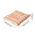 thumbnail image 6 of xgfhyjeh Chair Cuhsion, Clearance Geometric Seat Cushion Pad for Office, Outdoor Patio, Dining, Kitchen, Rocking, Desk, Computer Chairs，Square Stool Mats, 100% Polyester, 6 of 6