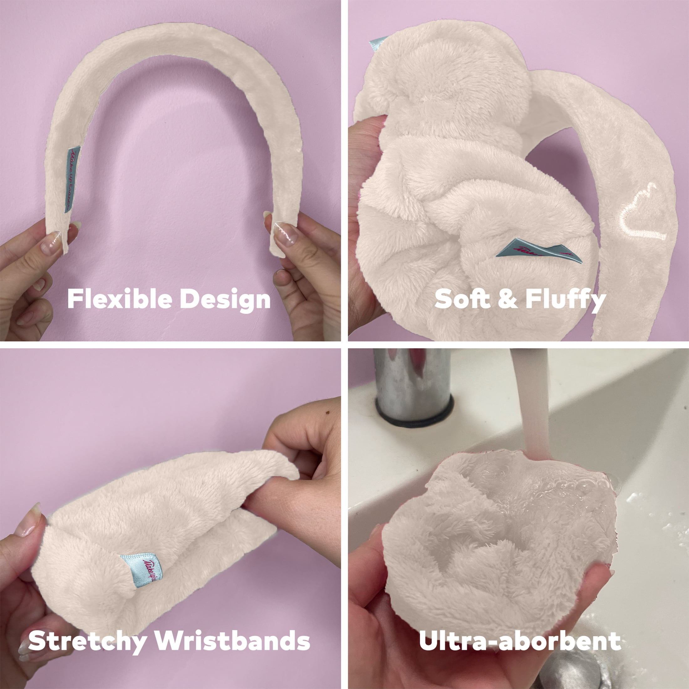 The Original MakeUp Eraser Wifey, Removes Liquid, Powder, and Creme Makeup
