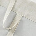thumbnail image 2 of DriftAway  Blackout Linen Textured Solid Basic Room Darkening Thermal Insulated Tie Up 45"x63" - Light Linen, 2 of 6