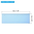 thumbnail image 2 of Unique Bargains Guided Reading Strips Highlight Colored Overlay Bookmark Reading Tracking Ruler with Line, Sky Blue 8pcs, 2 of 6
