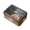 color C, variant on Halloween Cookie Tin Box Rectangular Metal Empty Rectangle tinplate storage box, clear lid organizer, Halloween candy container, stackable metal tin