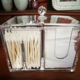 thumbnail image 4 of CNKOO Acrylic Cotton Swab Makeup Box Portable Cosmetics Organizer, 4 of 8