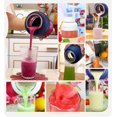 thumbnail image 2 of Green 44oz (1300ml) Portable Cordless Blender, 3-Speed Adjustable with 38 Sharp Stainless Steel Blades, Dual Leakproof Lids & Handle, Perfect for Making Smoothies, Juices & Milkshakes, Ideal for, 2 of 6