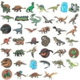 thumbnail image 3 of Wrapables Waterproof Vinyl Stickers for Water Bottles, Laptop, Phones, Skateboards, Decals for Teens, 80pcs, Dinosaurs, 3 of 9