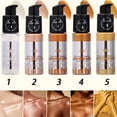 thumbnail image 3 of Liquid Highlighter Oil for Face and Body - Natural Glow Enhancer with Soothing Botanicals, Illuminating Shimmer Drops for Cheekbones, Collarbone, and Legs - Nourishing Non, 3 of 5