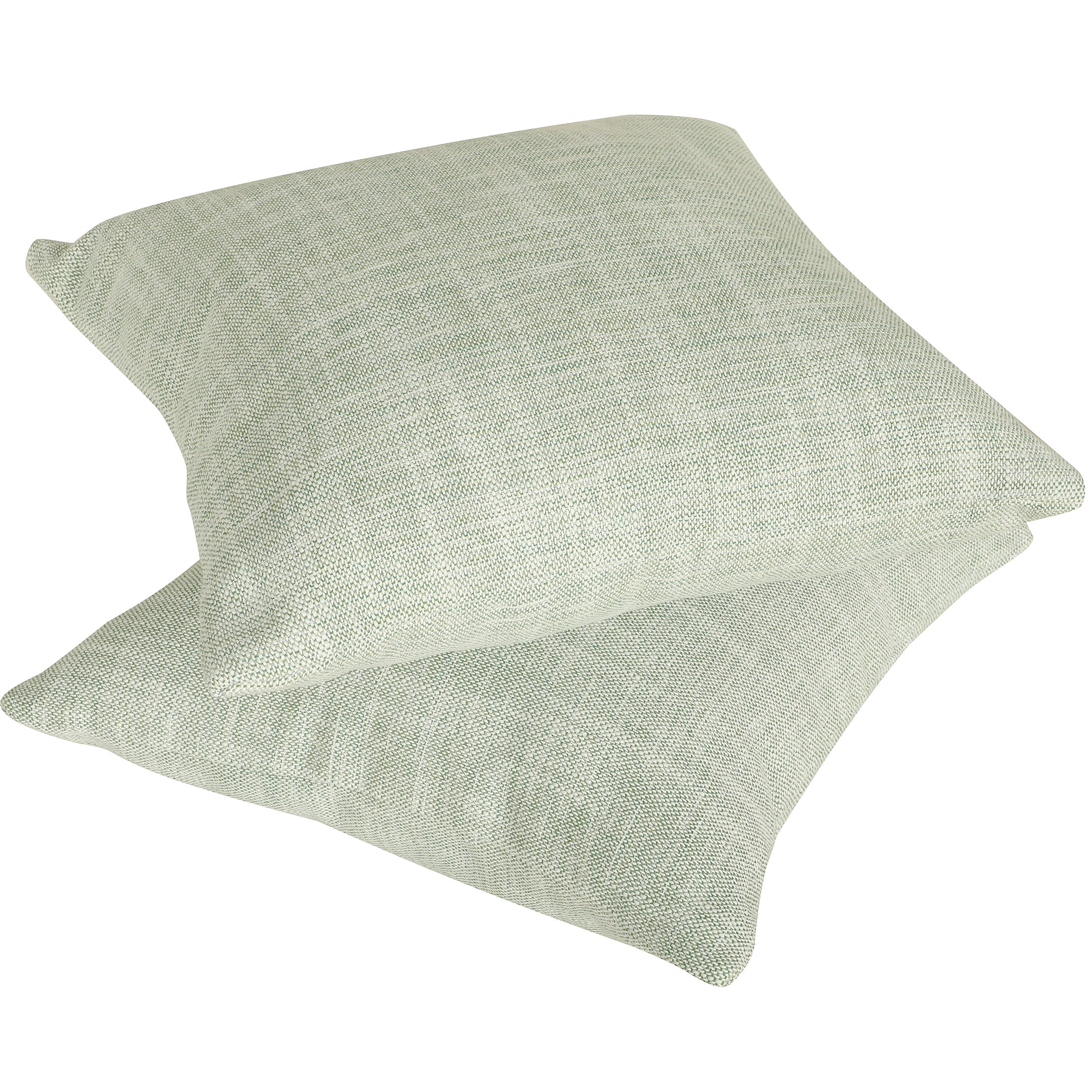 Mainstays Woven Slub Throw Pillow, Square, 1 per pack, 18"x18", Green