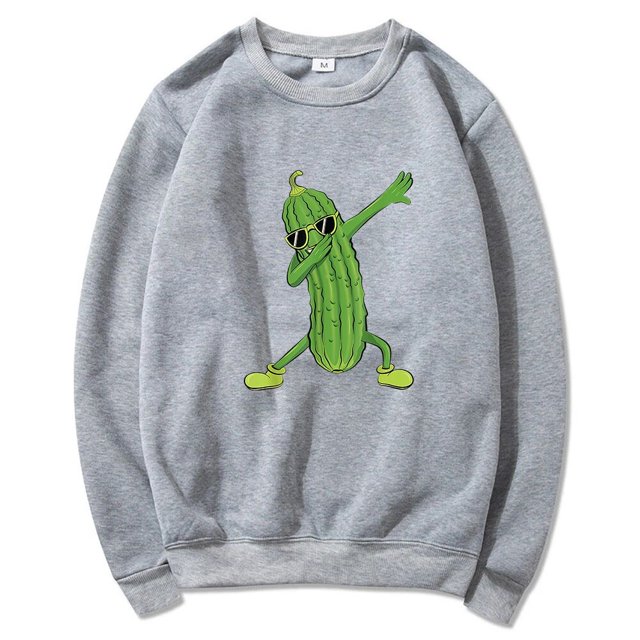 Dabbing Pickle Dancing Cucumbe cumpleaños Navidad Sudadera con capucha invierno hombres/mujeres PRIMAVERA/otoño sudadera Harajuku Sudaderas