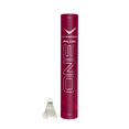 thumbnail image 1 of Transfrom VT - One Badminton Feather Shuttlecock , Speed 78 | White , Pack Of 12 , Playing Level - Professional, 1 of 3