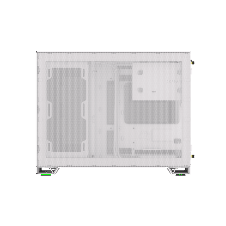 CORSAIR - 2500X Micro ATX Mid-Tower Dual Chamber SFF Case - White