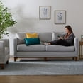 thumbnail image 6 of Mayview Barrett 85" Upholstered Wood Base Sofa, Gray, 6 of 8