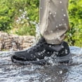 thumbnail image 2 of Zapatos de senderismo impermeables de cuero negro para hombre OL OUTJET LEGEND, 2 of 6