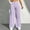 23#Purple, variant on Gmdeguo Women's Loose Fit Wide Leg Pants Casual Stretch High Waisted Straight Suit Pants Lightweight Business Work Trousers with Pockets