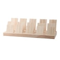 thumbnail image 2 of Earring Display Stand Large Capacity Organizer Holder with Groove for Retail Large 3 slot, 2 of 8