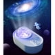 thumbnail image 4 of Luz nocturna con proyección de nave espacial, lámpara con proyector de estrellas oceánicas y reproductor de música que cambia de color para sala de estar, baile, fiesta, bar (blanco), 4 of 5