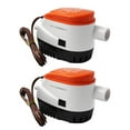 thumbnail image 1 of koolsoo 2 Pieces 12V 1100GPH Automatic Bilge Pump With Internal Float Switch For Boat, 1 of 9