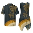 thumbnail image 7 of Psesaysky Palm Tree Print Womens Sleeveless Dress or Matching Mens Shirts 2026 Couples Matching Outfit Party Beach Sundress with Pockets &Summer Aloha Shirts Plus Size, 7 of 7