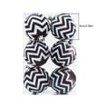 thumbnail image 5 of Christmas Halloween Ornaments Set, 6pcs Black and White Shatterproof Christmas Tree Decorations Ball Ornaments Bulk, 2.36 Inches Modern Hanging Ornaments for Xmas Trees Holiday Decor, 5 of 6