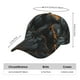 thumbnail image 2 of Fotbe Full Moon Black Dragon Gorro Clásico de Béisbol, Gorra Ajustable con Broche Snapback, Gorro de Exterior de Algodón Suave, 2 of 6