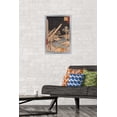 thumbnail image 2 of The Fukagawa Timberyard by Ando Hiroshige Wall Poster, 14.725" x 22.375" Framed, 2 of 6