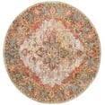 thumbnail image 2 of SAFAVIEH Crystal Odran Oriental Area Rug, Cream/Rose, 7' x 7' Round, 2 of 8