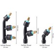 thumbnail image 3 of Copper Atomizing Spray Nozzle - Single, Double or Triple Head for Garden Lawn Irrigation, 3 of 7