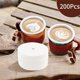 thumbnail image 4 of POWKOL 200 filtros de café blancos, desechables de 9,5 cm, para discos de café, 4 of 6
