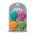 thumbnail image 1 of Clips para bolsas originales de Fred SNACK SPIRITS con diseño del Día de los Muertos, 1 of 5