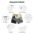 thumbnail image 5 of The Legend of Zelda Breath of the Wild Men's Beach Shorts Swim Trunks Casual Quick Dry Board Shorts Swimwear Pants with Mesh Lined and Pockets, 5 of 8