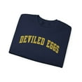 thumbnail image 3 of Deviled Eggs Sweatshirt Gifts Crew Neck Shirt Long Sleeve Unisex, 3 of 7