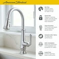 thumbnail image 4 of American Standard Delancey Single-Handle Pull Down Kitchen Faucet in Polished Chrome, 4 of 8