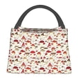 thumbnail image 1 of Balery Cartoon Mushrooms Bolsa de Aislamiento Portátil – Bolsa de Almuerzo con Forro de Aluminio Mejorado, Funda Impermeable y Fácil de Limpiar para Picnic y Caja de Almuerzo, 1 of 6