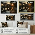 thumbnail image 4 of Designart "Path To Void Landscape" Bridges Picture Framed Canvas Wall Art, 4 of 5