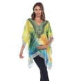 thumbnail image 1 of White Mark Caftan Court de Maternité pour Femmes Grande Taille avec Encolure à Nouer, 1 of 2