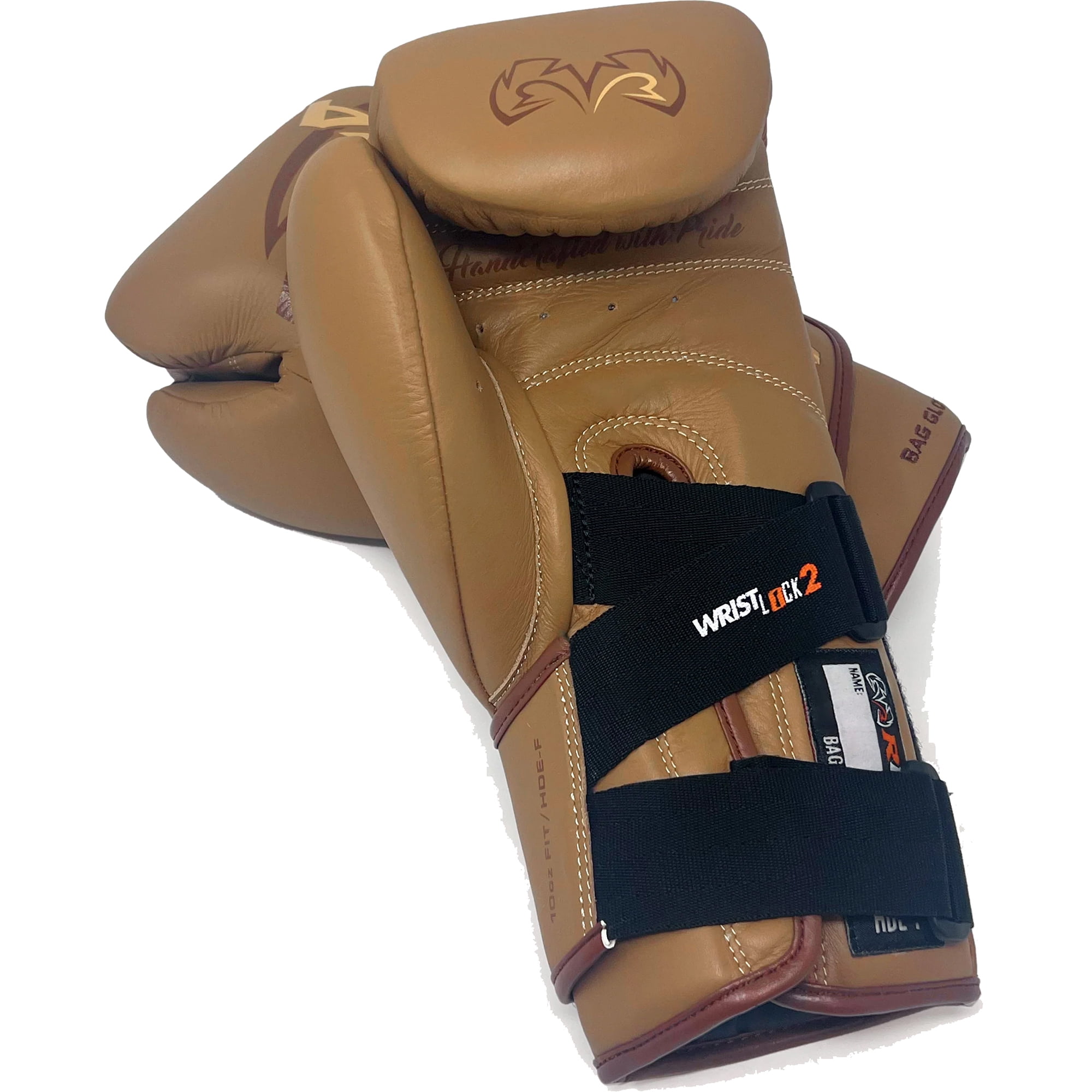 Rival Boxing RFX-Guerrero-V HDEF Bag Gloves - 10 oz. - Brown