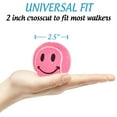 thumbnail image 2 of 2PCS Smileyballs Pre-cut Walker Tennis Ball Glides (Pink), 2 of 5