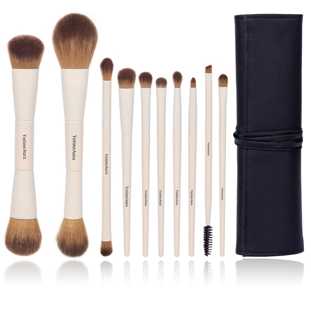 Set de brochas de maquillaje YuTimeAura YuTimeAura Aura 10 unidades