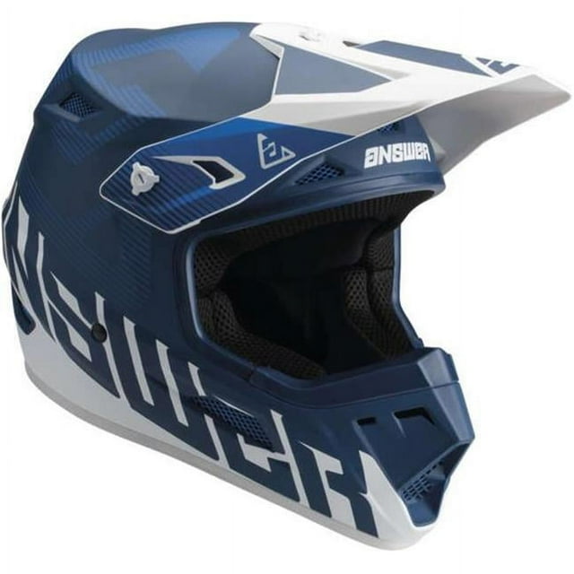 Answer 447649 AR1 V2 Bold Helmet, Blue & White - Extra Small