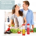 thumbnail image 4 of 16 Oz Inverted Plastic Squeeze Bottles, Refillable Tip Valve Dispenser Condiment Squeeze Bottle for Sauces Ketchup, 4 of 7