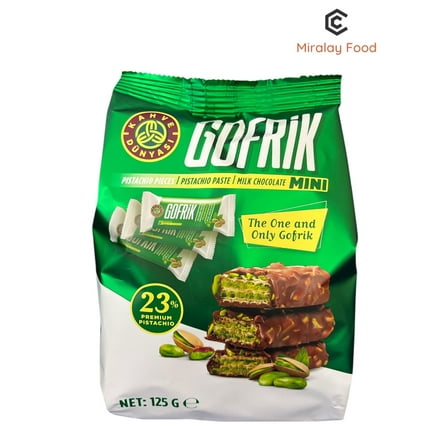 Gofrik Mini Milk Chocolate Wafer Bars 4.40oz