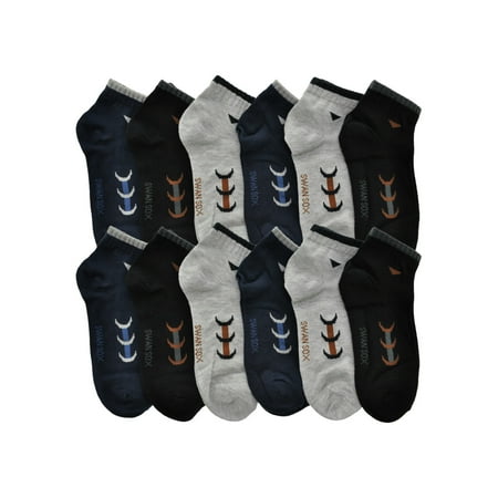 

Angelina Cotton Blend Low Cut Trainer Socks (12-Pairs)